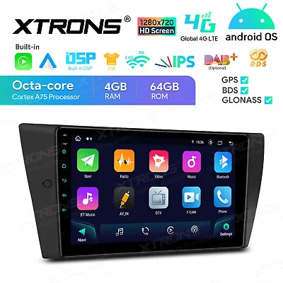 9  Android 13 8-Core Car Stereo GPS Radio Navi WiFi DSP For BMW E90 E91 E92 E93 • $239.99