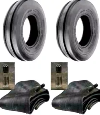 TWO 500X15 500-15 5.00X15 5.00-15 3 Rib Tractor Tires W/Tubes Free Shipping!!! • $159.88