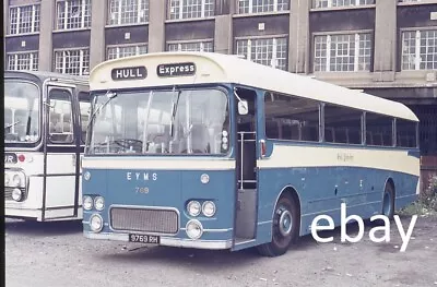 ORIGINAL 35mm BUS SLIDE EAST YORKSHIRE 9769RH LEYLAND WILLOWBROOK 9/72 • £3.99