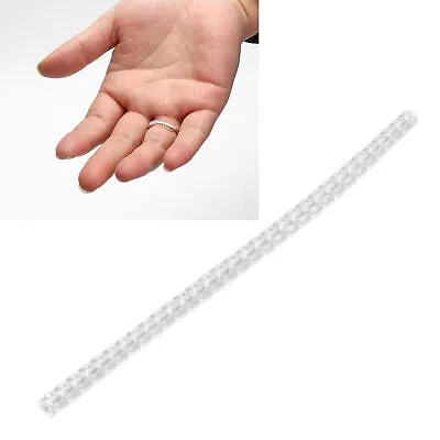 Ring Size Adjuster Invisible Clear Ring Sizer Jewelry Fit Reducer Guard Tool US • $9.93