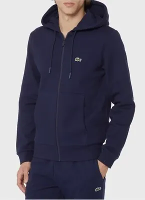 Lacoste Sport Tracksuit Set Men's XS Jacket & Jogging Bottoms Navy Blue FR2  • £29.99