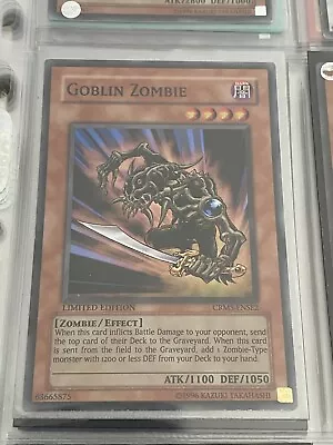 Goblin Zombie CRMS-ENSE2 Super Rare Yugioh Card • £6.69