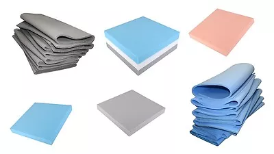 £6.50 • Buy Upholstery Foam Cut To Size Cushions Seat Pads High Density Firm Foam Reflex