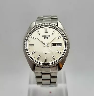 Rare Jdm Seiko 5 5126 8050 Vintage Automatic Dress Watch Fluted Bezel 1968 • £115
