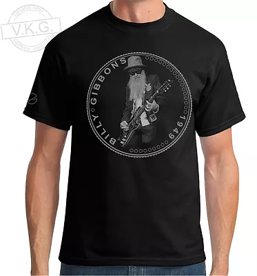 BILLY GIBBONS ( Rev Willie G ) Of ZZ TOP   Cool Coin  T Shirt By V.K.G. • £16.50