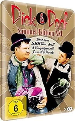 Dick & Doof Sammel Edition XXL-Metallbox  2 DVDs-NEU In OVP Laurel & Hardy(#2973 • £4.62