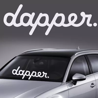 Fun Dapper Decal Sticker Window Bumper Windshield Door Car Auto Decor • $12.91