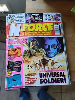 N-Force Issue #4 October 1992 (Nintendo) Newsfield  Crashzzap Stable • £5