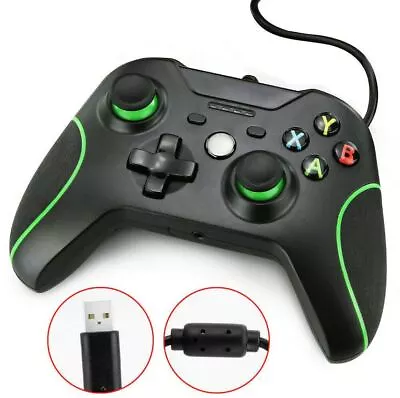 USB Wired Controller Compatible For Microsoft Xbox One Controller Game Pad Fo... • $31.45