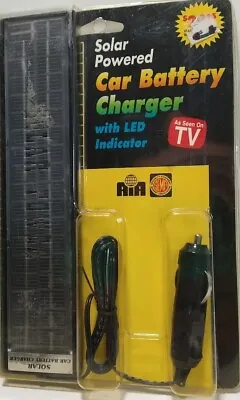 1995 Vintage Solar Powered Car Battery Charger With Led Indicator - Sun Mate • $17.99