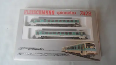 Fleischmann Piccolo 7428 N Gauge Class Br 628 2-car Dmu Of Db Excellent Boxed • £100