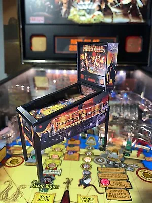 Mini Replica “Pirates Of The Caribbean” Pinball Machine Scale Model Ornament • $59.99