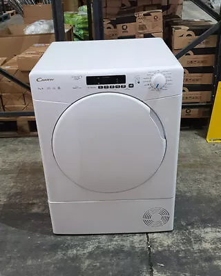 Refurbished Candy 9kg Condenser Tumble Dryer DXC9TCG-80 White Freestanding • £219