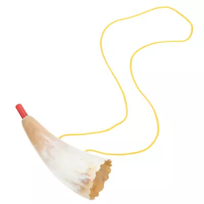  Horn Plastic Child Party Whistles Wooden Toy Blowouts Horns • £5.95
