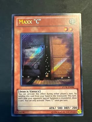 Yu-Gi-Oh! TCG Maxx  C  Storm Of Ragnarok STOR-EN086 Secret Rare • $61