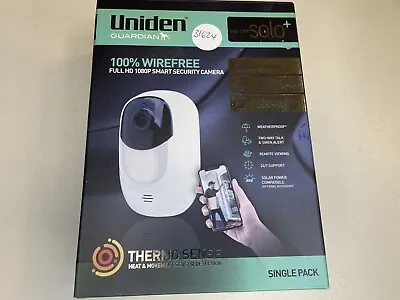Uniden Wire-Free HD AppCam Solo+ Smart Camera With Cloud Back-up - New • $220