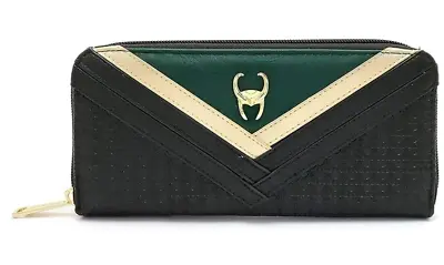 Loki Faux Leather Zipper Zip Wallet Marvel Loungefly New With Tags • $19.95