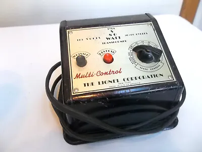 Lionel Postwar O-Gauge Type S 80 Watt Transformer W/ Whistle Control 1947 Tested • $39.99