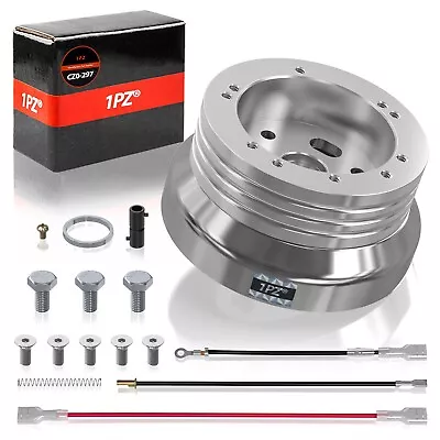 5 & 6 Hole Steering Wheel Polished Hub Adapter For GM Chevy Flaming River Ididit • $31.49