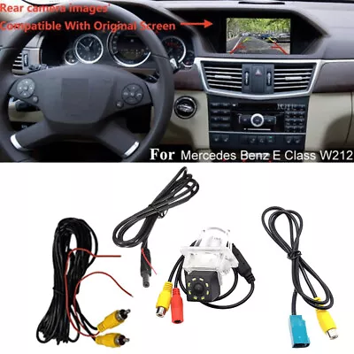 8LED Rear View Reverse Camera For Mercedes Benz C Class W204 S204 Factory Radio • $36.67