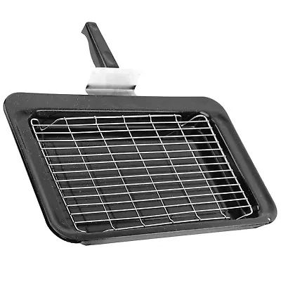 Grill Pan For RANGEMASTER Oven Cooker Complete With Handle Grid Stand 445 X 275 • £32.99