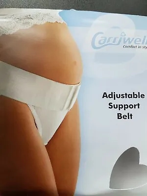 Carriwell Adjustable Support Belt XLarge UK 22-24 EU 50-52 White RRP £9.98 • £6