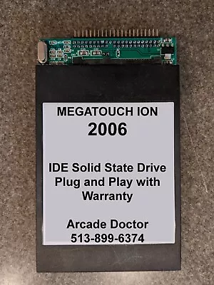 Megatouch ION 2006 IDE SSD Solid State Hard Drive Replacement For AMI Merit  Evo • $64.99