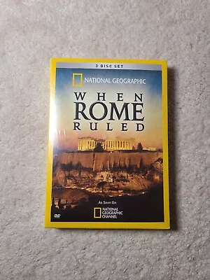 National Geographic: When Rome Ruled (DVD 2011 3-Disc Set) BRAND NEW • $18.99