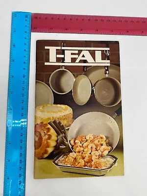 Vintage 1976 Crestline T-Fal Cookbook Recipes  T-FAL TFAL Catalog Book • $4.99