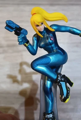 $14.99 • Buy Super Smash Bros Zero Suit Samus Nintendo Amiibo, Mint Condition Perth Ships