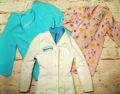Vtg Barbie Mixed Doll Clothes DOCTOR Set Happy Family Pediatrician GUAG Lab Coat • $6.99