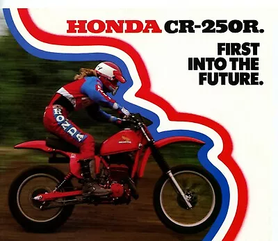 1978 HONDA CR250R Marty Smith CR 250 Elsinore High-Res SCANS Of Brochure. READ! • $14