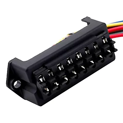 8-Way 12-32V Fuse Box Block Holder Circuit Automotive Car Boat Blade ATC ATO • $9.99