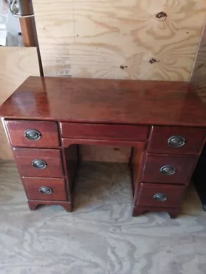 Vantage 6 Drawer Wood Desk • $89.99