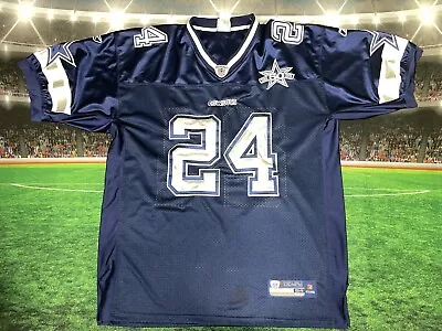 Marion Barber #24 Dallas Cowboys ReeboK Stitched 50 Years Jersey Sz 54 Used • $49