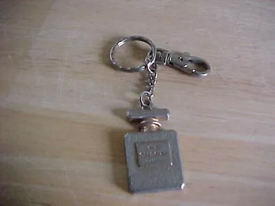 Authentic Vintage Chanel Perfume Bottle Key Chain Charm • $131.63