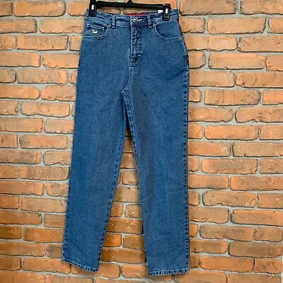 Gloria Vanderbilt Vintage Tapered Straight Leg High Waisted Jeans Blue - 4 Short • $31.50