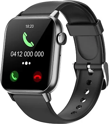 $64.41 • Buy Smart Watches For Men Women Bluetooth Call Answering-1.72'' Fitness Tracker-Au