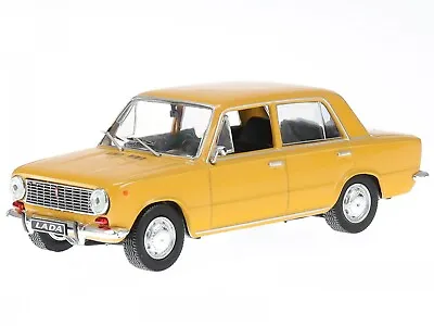 Lada 1200 1970 Yellow Diecast Model Car CLC406 IXO 1:43 • $35.90