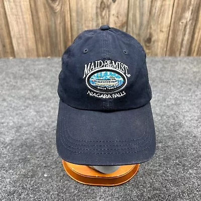 AHead Maid Of The Mist Niagara Falls Boat Cap Adult Adjustable Blue Hat • $3