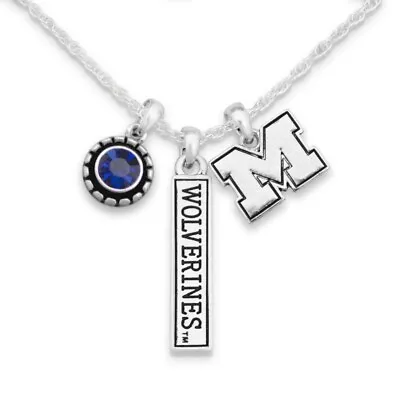 Michigan Wolverines Necklace- Trifecta • $14.99