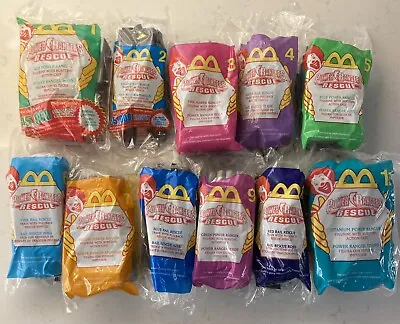 McDonald’s Power Rangers Happy Meal Toys Complete Set 1-11 Sealed • $36