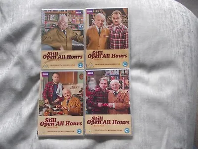 Still 0pen All Hours Series 1 - 4 (DVD) David Jason 4 Discs 12 Hours+ • £11.99