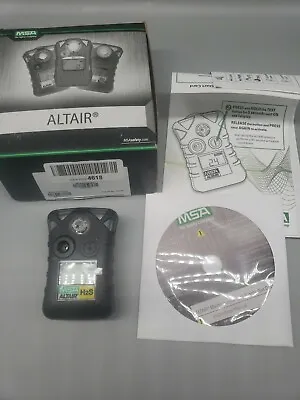MSA 10092521C ALTAIR Single Gas Detector (H2S) - Activated.  • $79.99