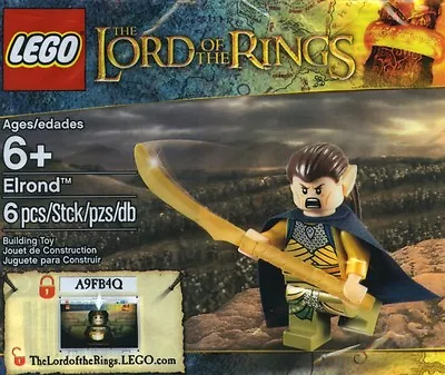 NEW LEGO 5000202 The Lord Of The Rings - Blue Cape/Gold Elrond Polybag LOTR Rare • $49.95