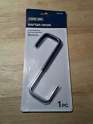 6  Hang On Rafter Bike Storage Hanger Hook 1/4  Zinc Vinyl Coated 25 Lb Capacity • $5.49