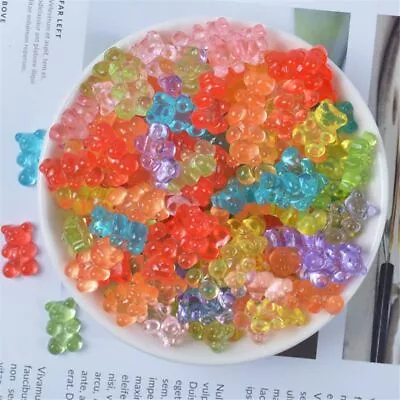 $5.39 • Buy Decorative Soft Bear Stuffer For Silly Putty Slime Soft Plasticine DIY Kits