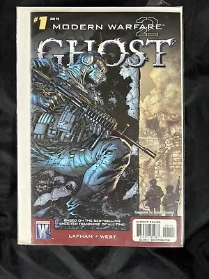Modern Warfare 2: Ghost #1 Jim Lee Variant Jan 2010 UNOPENED  • $75