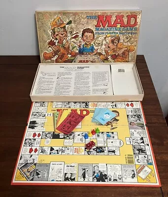 The Mad Magazine Board Game By Parker Brothers| Vintage 1979  • $21.99