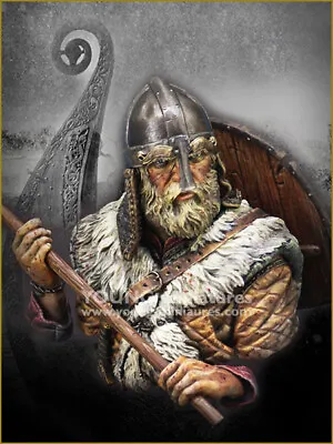 Viking Warrior Young Miniatures 1/10th Bust Kit NIB Kit YH1852 • $70